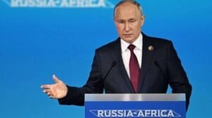 Russia signs military deals with 40 African states, Putin says