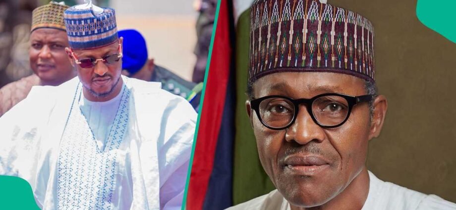 Gwamna Radda Ya Zubar Da Hawaye A Wajen Jana’izar Tsohon Shugaban Kasa Buhari A Daura