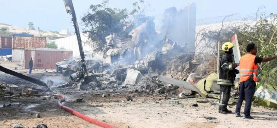 Hadarin Helikwafta AU Ya Kashe Mutane Uku A Somaliya