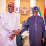 Shugaba Tinubu Ya Hadu Da Abdulmumin Jibrin Na NNPP A Fadar Aso Rock