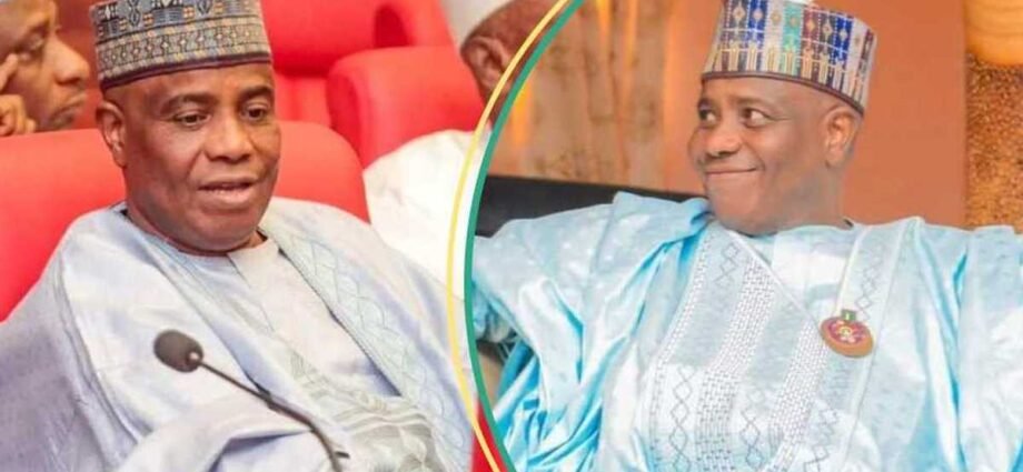 Tambuwal Ya Yi Kira Ga Hadin Kan Jama’a Domin Kifar Da APC A 2027 Bayan Fito Daga EFCC Tambuwal Ya Yi Kira Ga Hadin Kan Jama’a Domin Kifar Da APC A 2027 Bayan Fito Daga EFCC