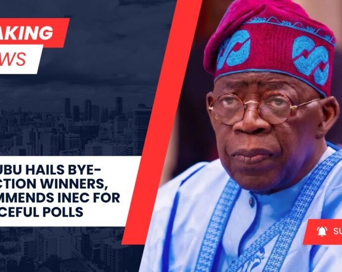 Shugaba Tinubu Ya Taya Wadanda Suka Ci Zaben Cike Gurbi, Ya Yaba wa INEC
