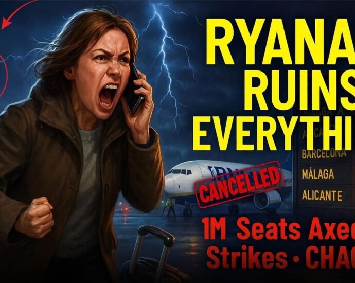 Ryanair Ta Rage Jiragen Sama Da Miliyan Daya A Spain Saboda Karuwar Kudaden Tashoshi