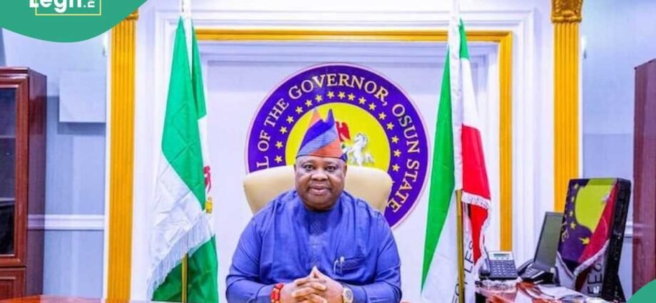 Gwamna Adeleke Ya Musanta Jita-jitar Da Ke Cewa Zai Shiga Jam’iyyar ADC