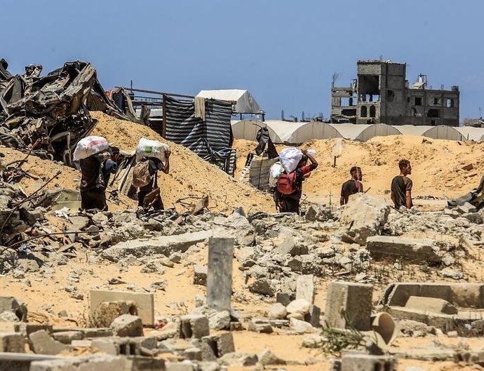Sojojin Jamus Sun Fara Jefa Kayayyakin Agaji Ta Sama Zuwa Gaza