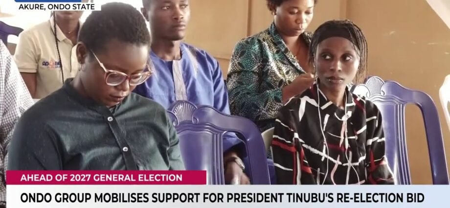 Kungiyoyin Goyon Baya a Ondo Sun Fara Kokarin Tura Tinubu Zabe Na Biyu A 2027