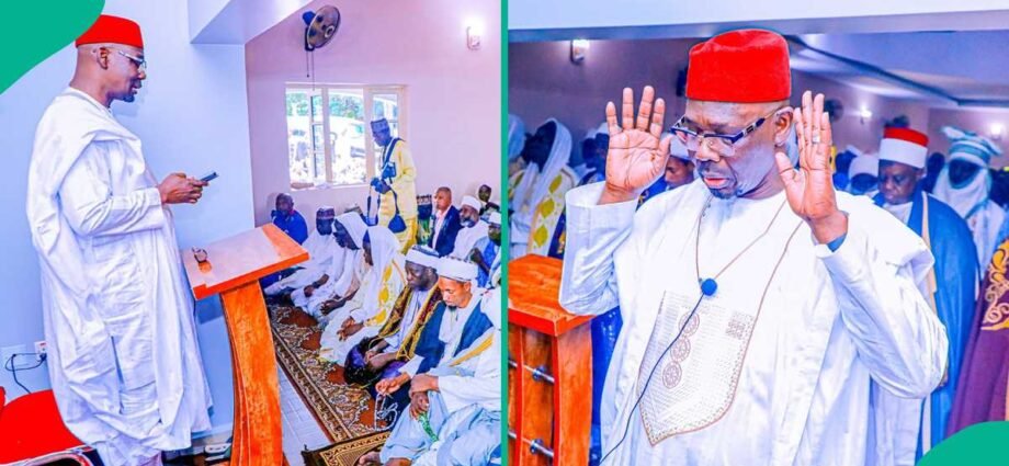 Nasarawa: Kirista Ya Gina Masallaci, Gwamna Sule Ya Jagoranci Sallar Juma’a Nasarawa: Kirista Ya Gina Masallaci, Gwamna Sule Ya Jagoranci Sallar Juma’a