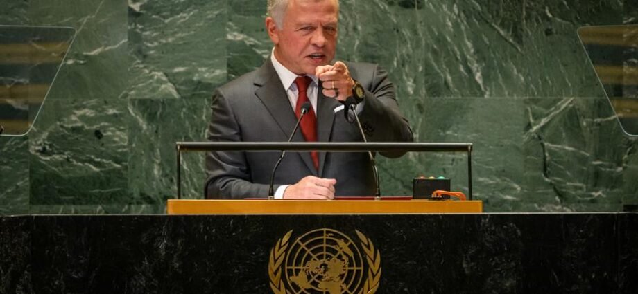 Sarki Abdallah II Na Jordan Ya Yi Tir Da Mamayar Isra’ila A Gabar Yamma Da Kogin Jordan Sarki Abdallah II Na Jordan Ya Yi Tir Da Mamayar Isra’ila A Gabar Yamma Da Kogin Jordan