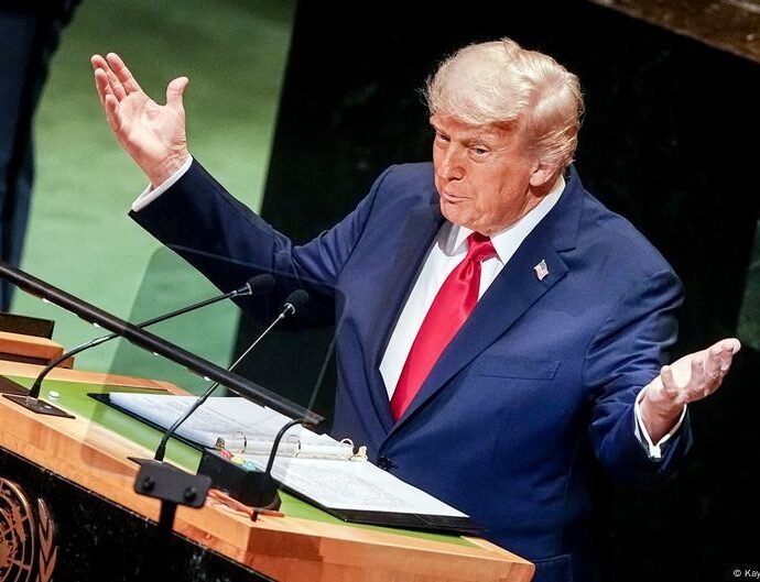 Trump Ya Gargadi Rasha Da Manyan Takunkuman Tattalin Arziki A Jawabinsa Na MDD