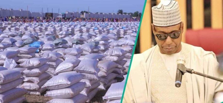 Gwamna Zulum Ya Rabawa Magidanta 18,000 Tallafin Abinci A Dikwa Bayan Bala’in Tsuntsaye Da Kwari