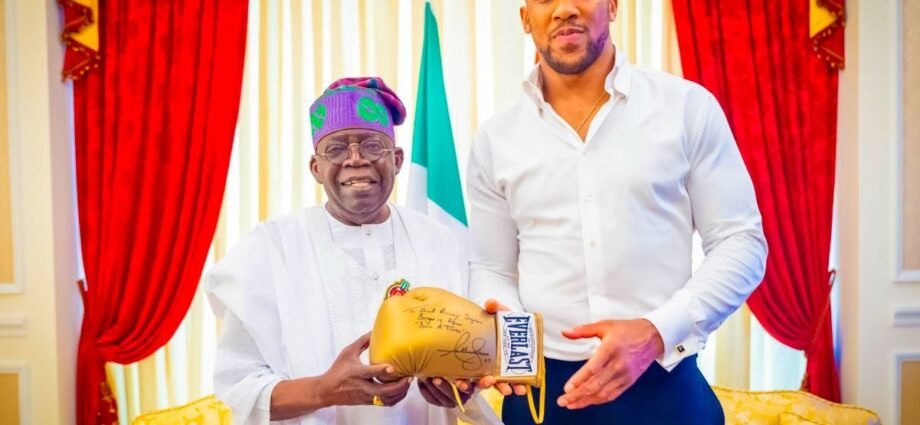 Shugaba Tinubu Ya Yi Ta’aziyya Ga Anthony Joshua: Bala’in Hatsarin Mota Ya Kashe Masu Horar Da Shi Biyu A Ogun